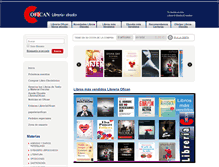 Tablet Screenshot of libreriaofican.com